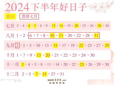 結婚登記好日子|2024結婚好日子查詢！農民曆宜嫁娶日期看過來